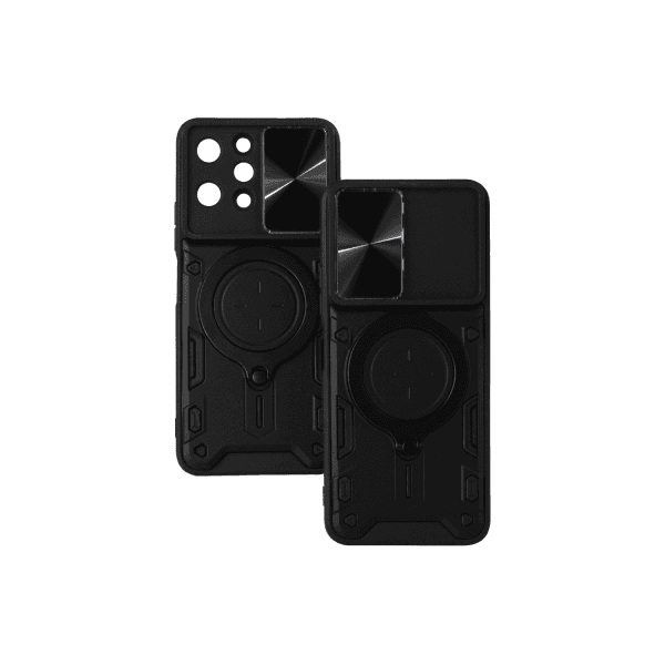 Накладка Protective Stand Case для Xiaomi Redmi 12 4G (Black)