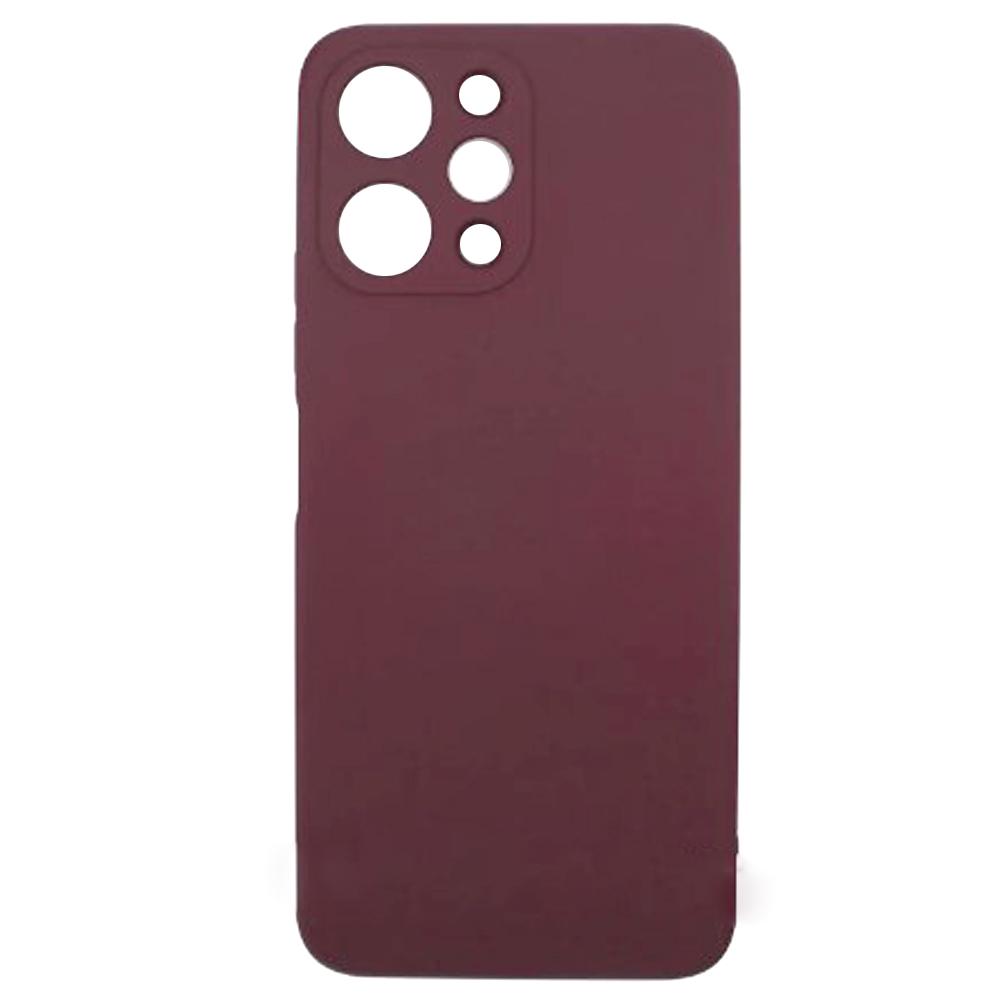 Накладка Fibra для Xiaomi Redmi 12 (Marsala)