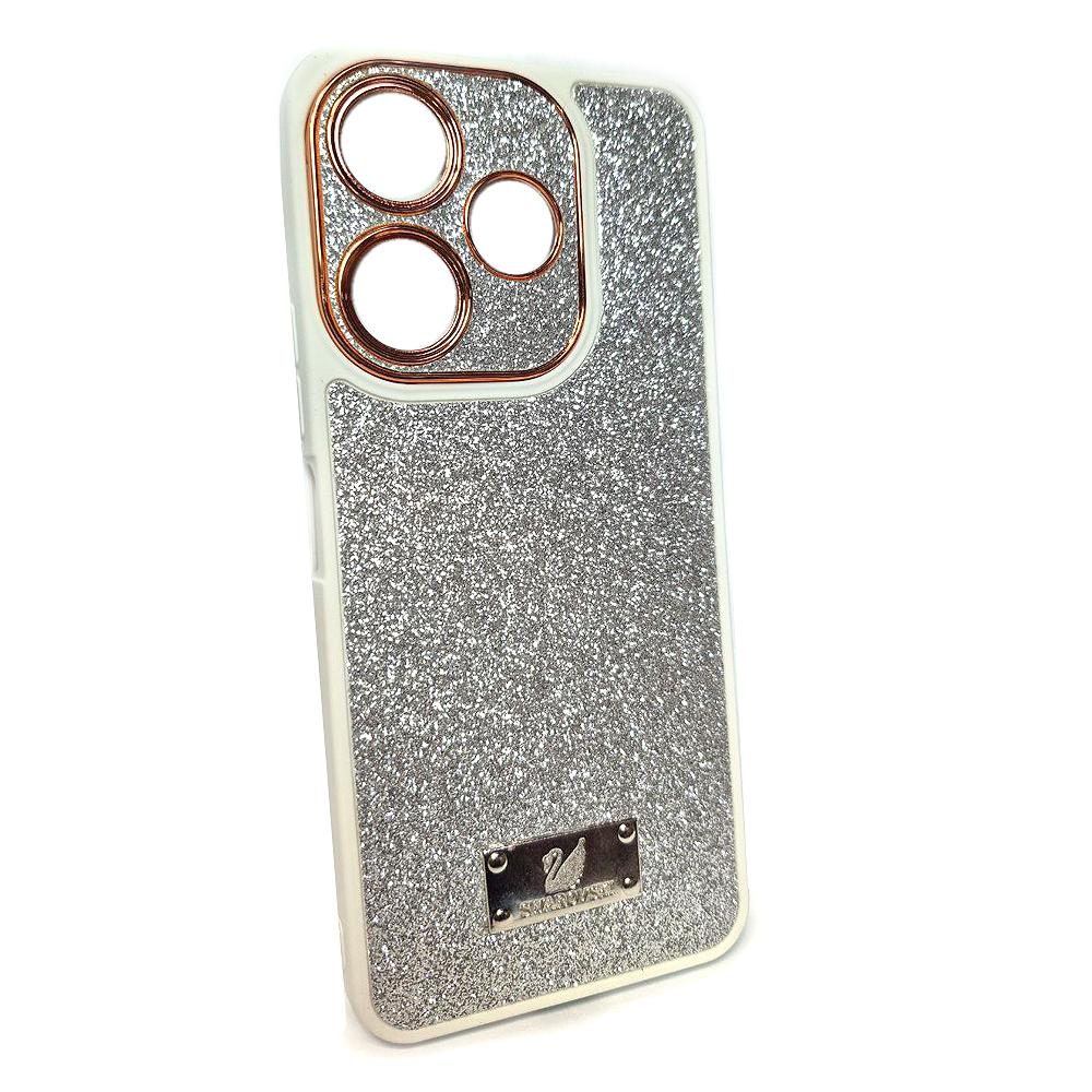 Накладка Sand Crystal SW для Xiaomi Redmi 13 4G/Note 13R 5G  (Silver)