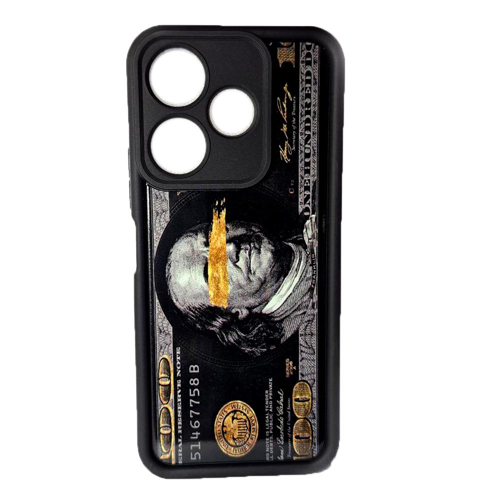 Накладка Shock Sides Resistant для Xiaomi Redmi 13 Black/ money