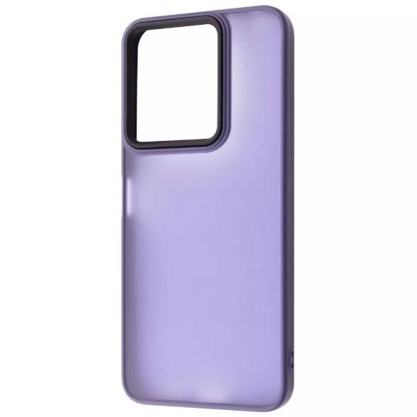 Накладка FIBRA Metallic Matte для Xiaomi Redmi 13 4G/ Poco M6 4G (Light purple)