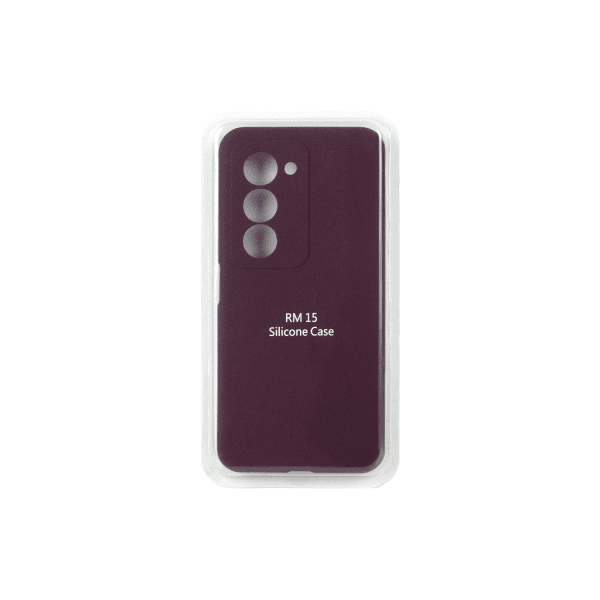 Накладка Fibra для Xiaomi Redmi 15 171 mm Marsala