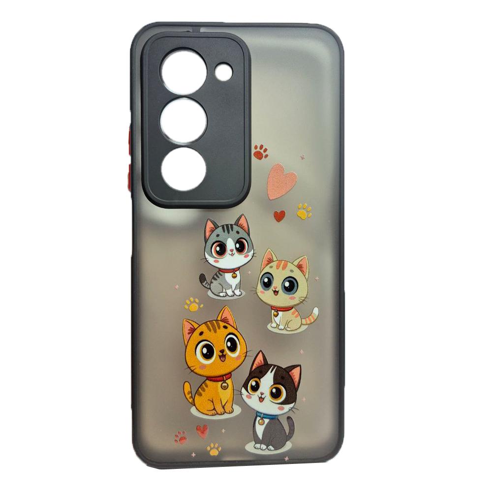 Накладка Totu Gingle Print для Xiaomi Redmi 15 169 mm Котики