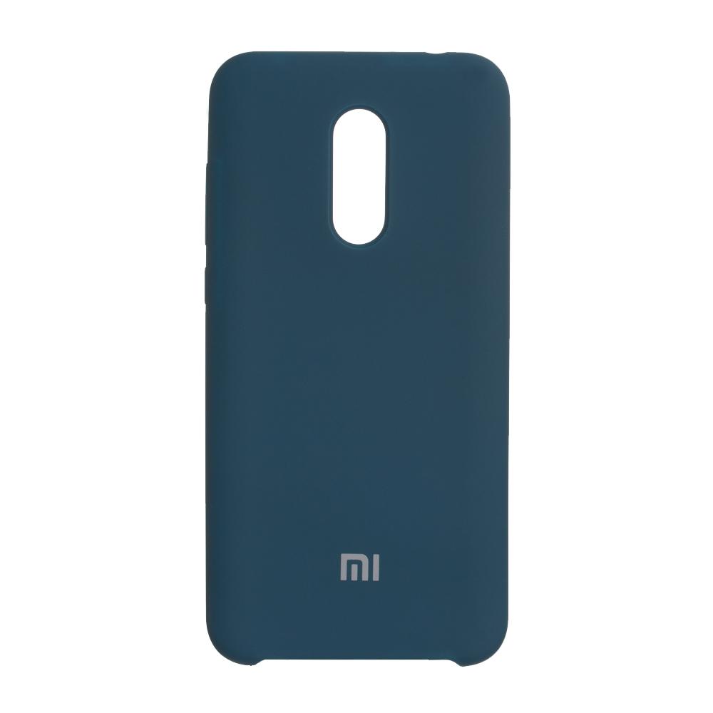 Silicone Case для Xiaomi Redmi 5  (Blue cobalt)