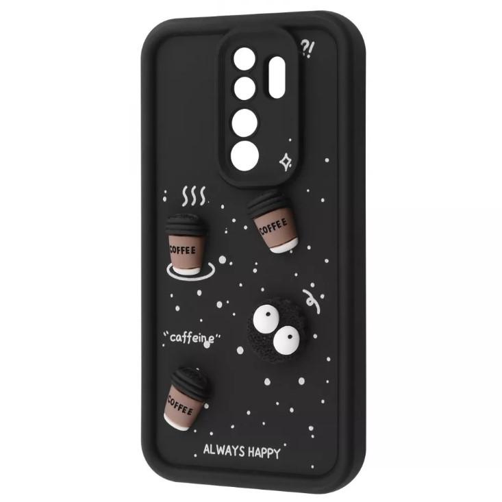 Чохол Pretty Toys для Xiaomi Redmi 9 (black/coffee)