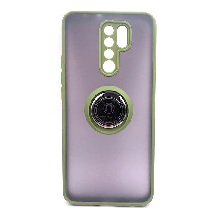 Накладка Totu Gingle Ring для Xiaomi Redmi 9  оливкова