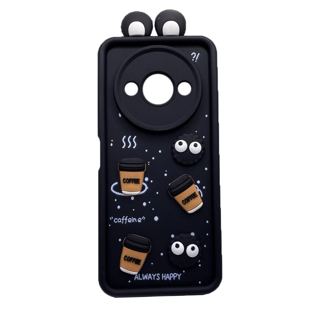 Чохол Pretty Toys with Ears для Xiaomi Redmi A3/Poco C61  (Black)