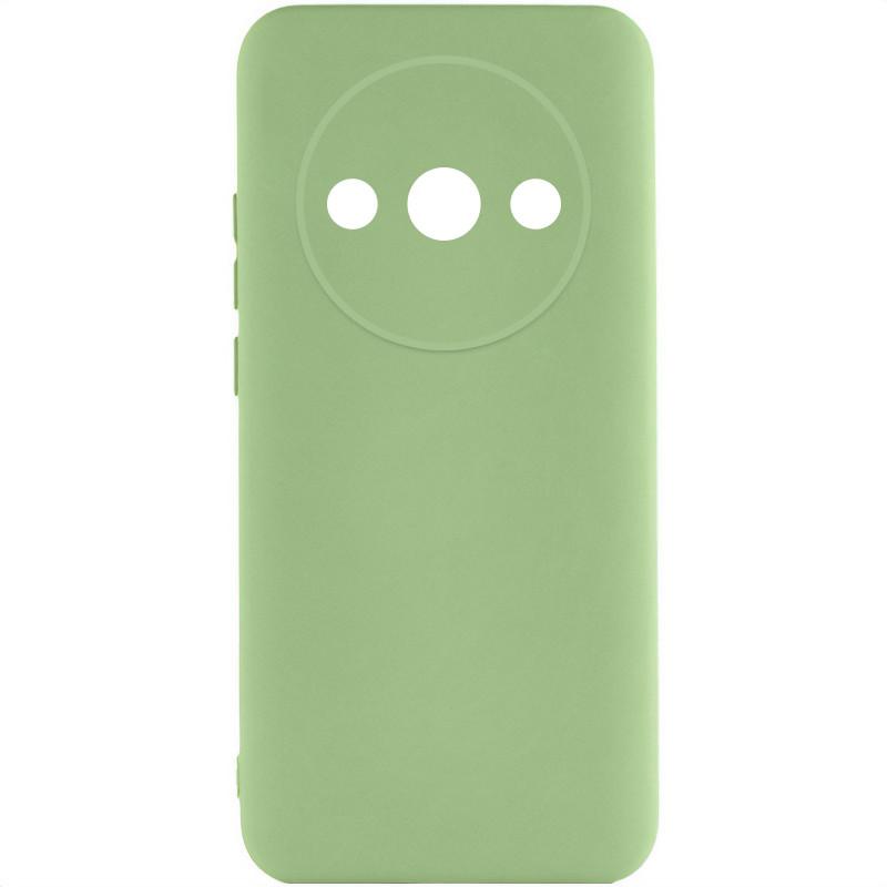 Silicone Cover Full Camera without Logo (A) для Xiaomi Redmi A3 (Pistachio)