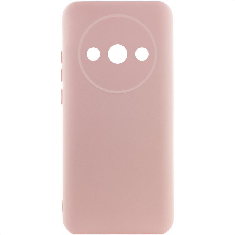 Silicone Cover Full Camera without Logo (A) для Xiaomi Redmi A3 (Pink sand)