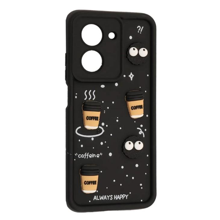 Чохол Pretty Toys для Xiaomi Poco M7 Pro 5G (Black/Always Happy)