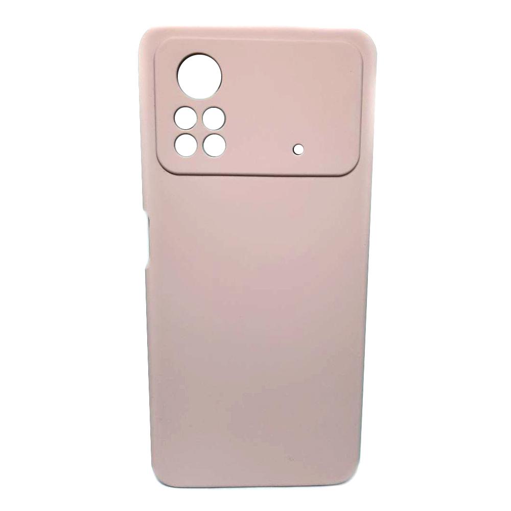 WAVE Full Silicone Cover Xiaomi Poco X4 Pro 5G (pink sand)