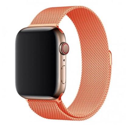 Ремінець Milanese Loop для Watch 42/44/45/49 mm (Orange)