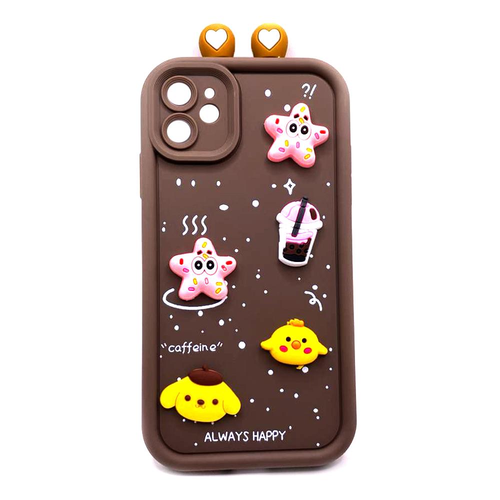 Чохол Pretty Toys with Ears для iPhone 11 (6.1") (Brown)