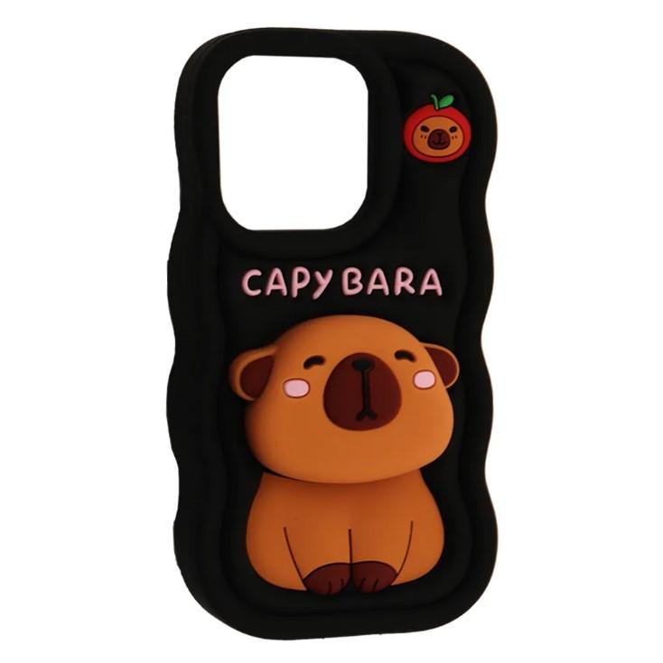 Чохол CAPYBARA для  iPhone 14 Pro Max / 15 Pro Max  Black