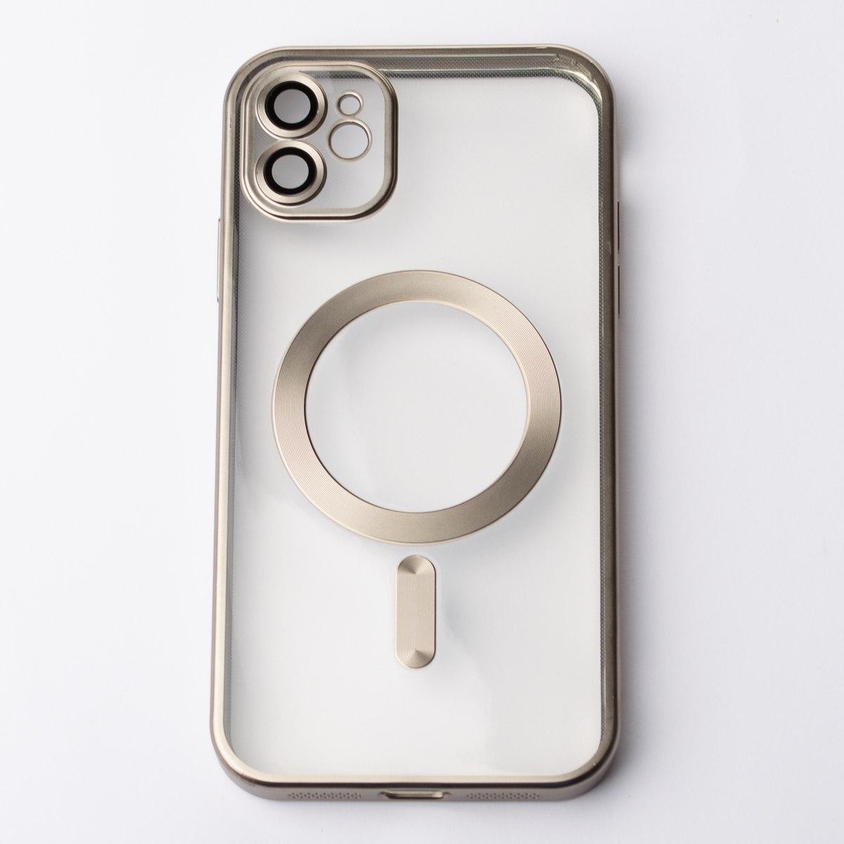 Накладка Metal Matte Case MagSafe для iPhone 14 Pro (silver titanium)