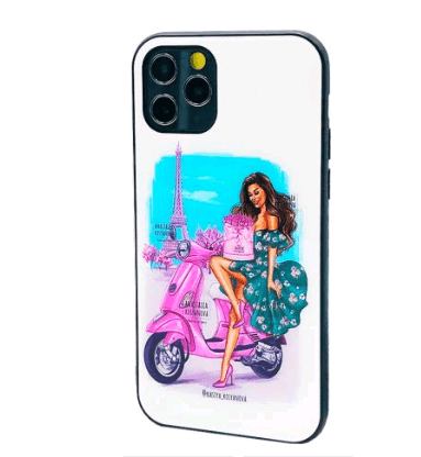 Чохол Girls Glass для IPhone 11 Pro Paris