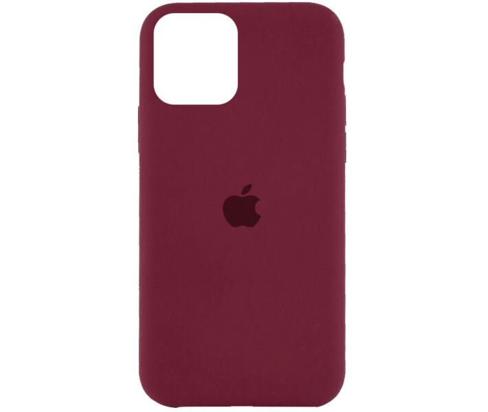 Silicone Case Full Protective (AA) для iPhone 15 Pro Max (Plum)
