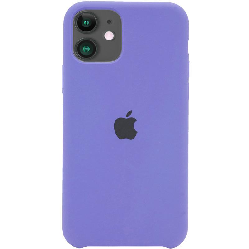 Silicone Case Full Protective (AA) для iPhone 15 Pro Max (Elegant Purple)