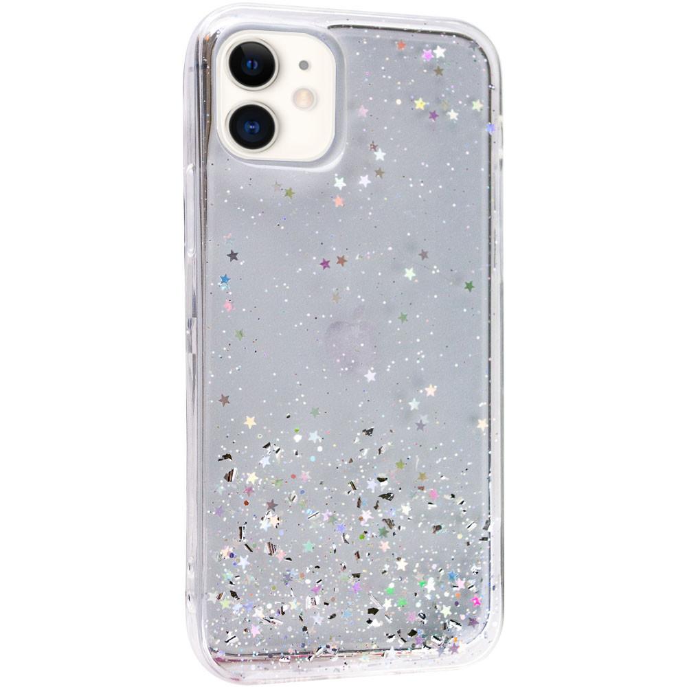 Накладка Star Glitter для IPhone 13 Pro  прозора