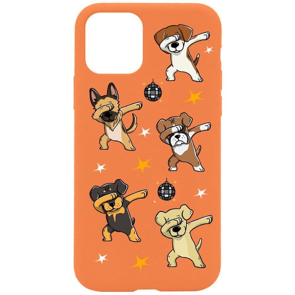 Накладка MiaMi Cartoon для iPhone 11 Pro Orange Dogs