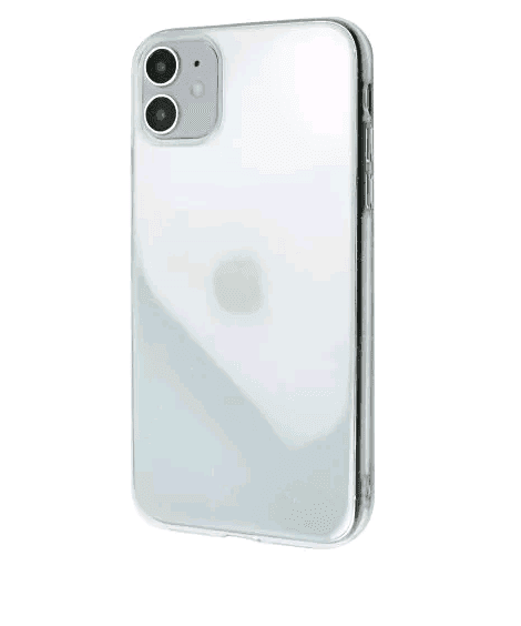 Накладка Molan Cano Glossy Jelly для IPhone 11 прозора з блискітками