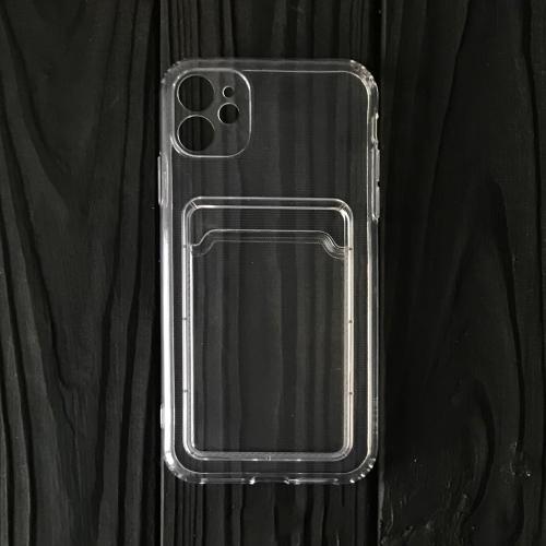 Накладка Space Card Pocket для Iphone 11  (силікон)
