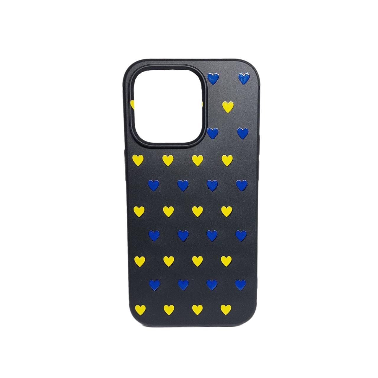 Накладка Patriot Matt для Iphone 14 Pro (ua hearts)