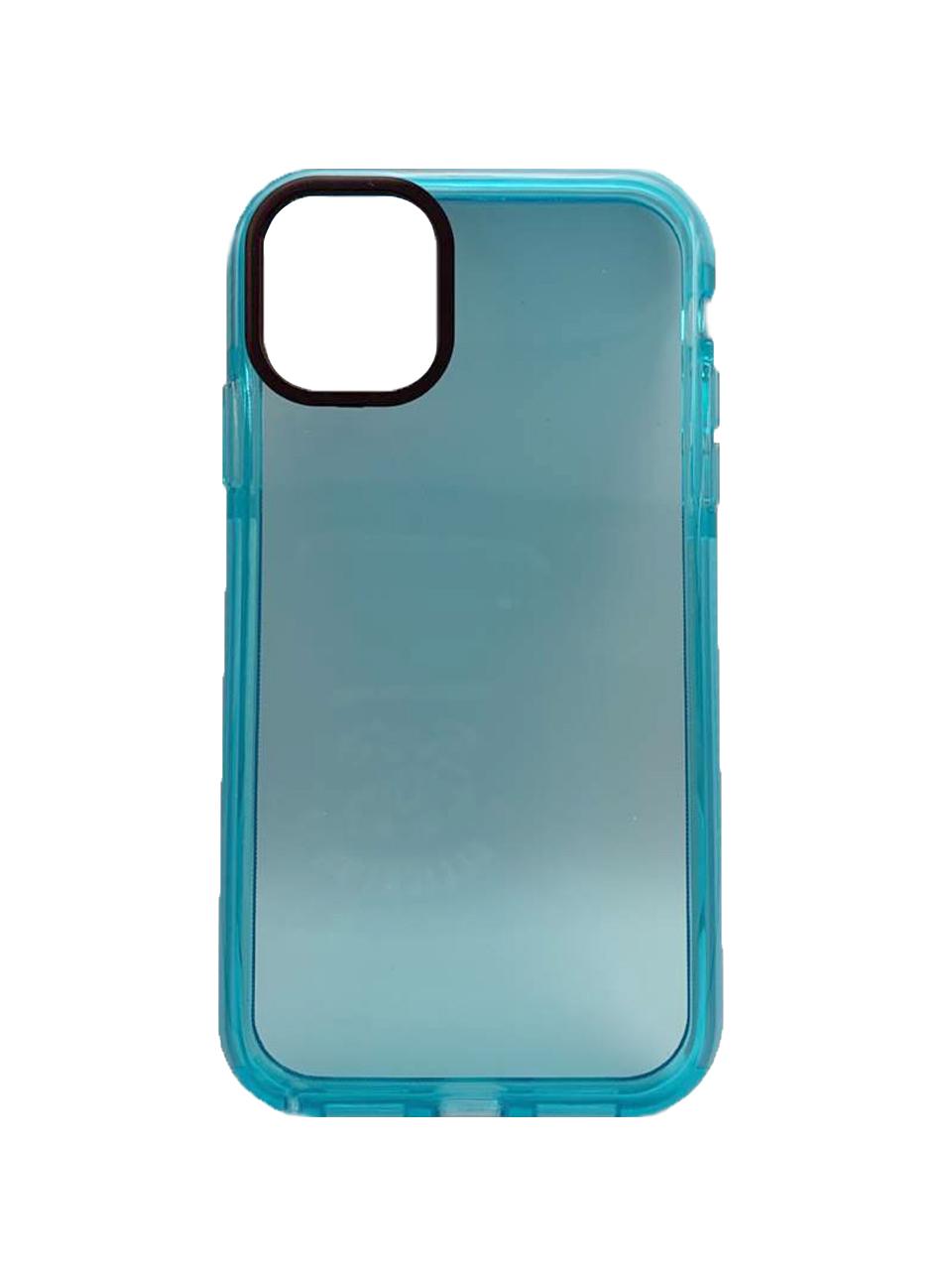 Накладка Color Clear TPU для iPhone 11 (Sky Blue)