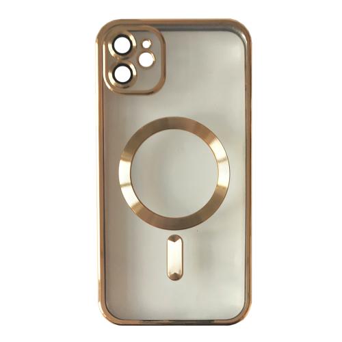 Накладка SHINING Camera MagSafe для iPhone 15 Gold