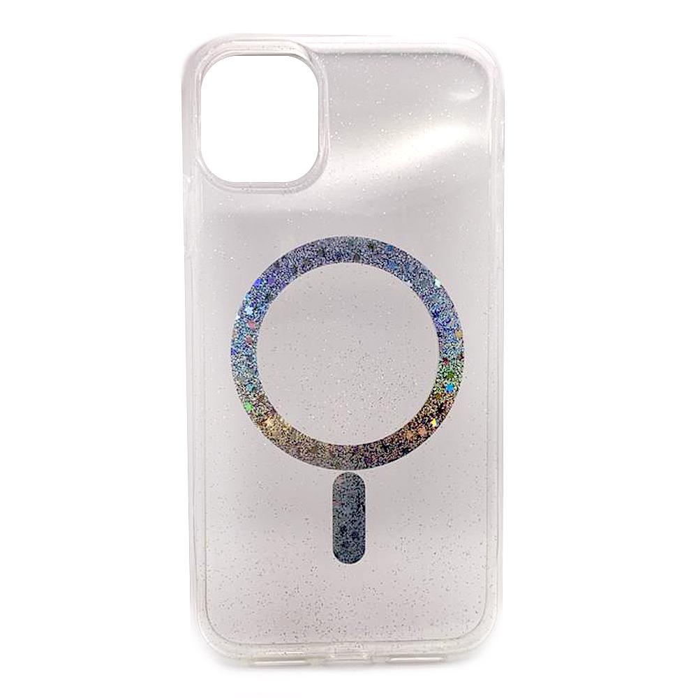 Накладка Magsafe Shining  для iPhone 11 прозора
