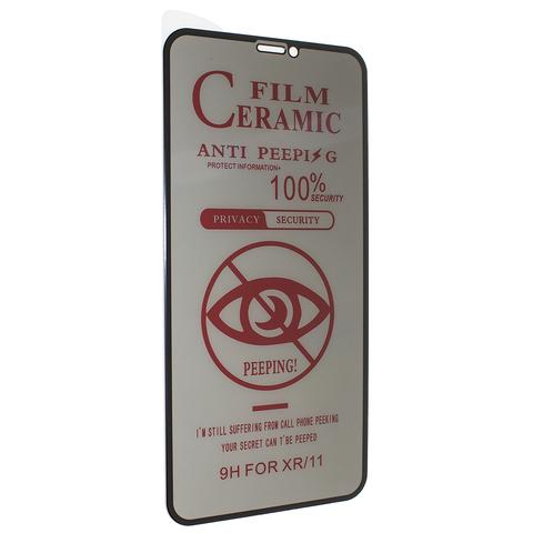 Гнучке скло Ceramic PRIVACY MATTE для iPhone 11/Xr матове