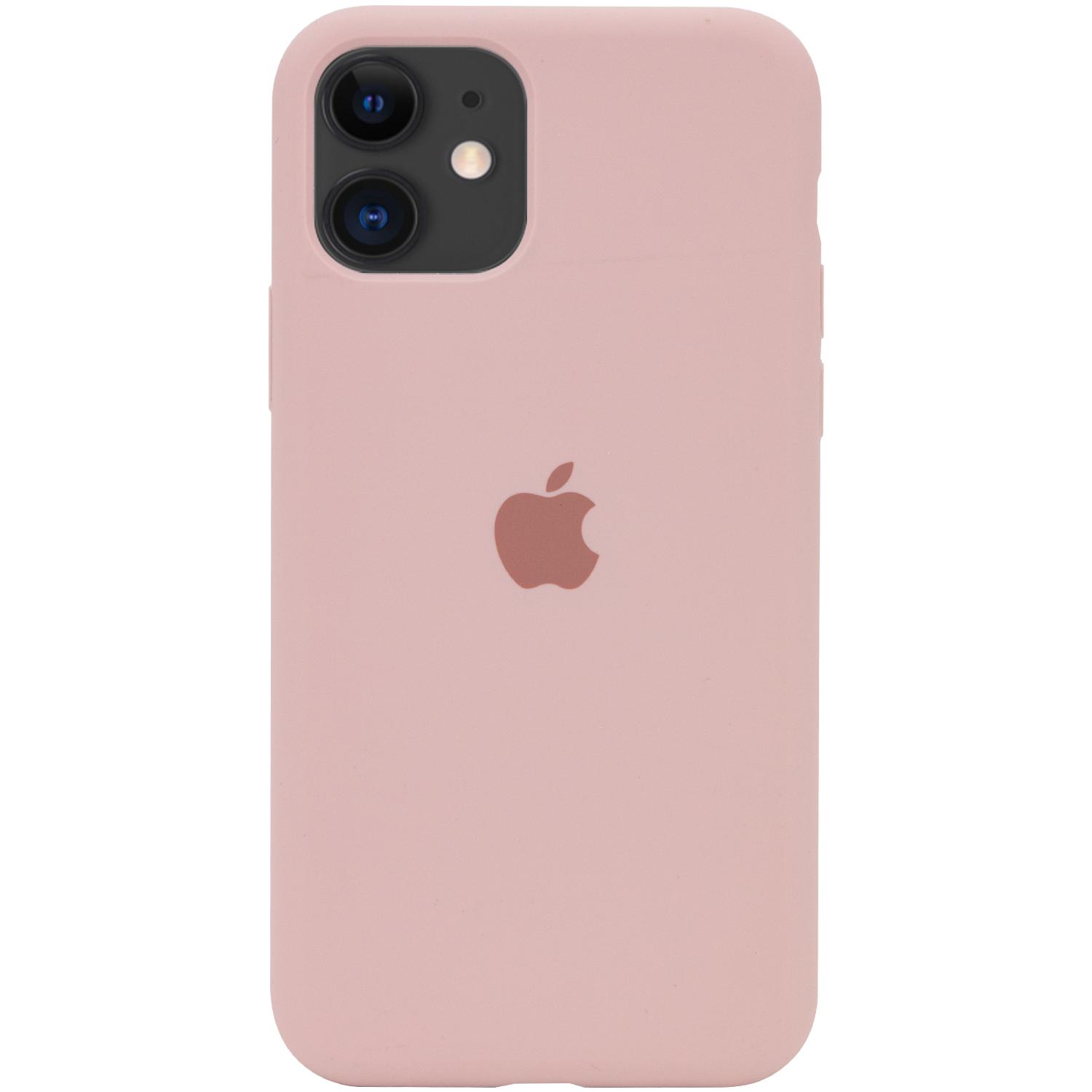 Silicone Case Full Protective (AA) для iPhone 11 (6.1") (Pink Sand)