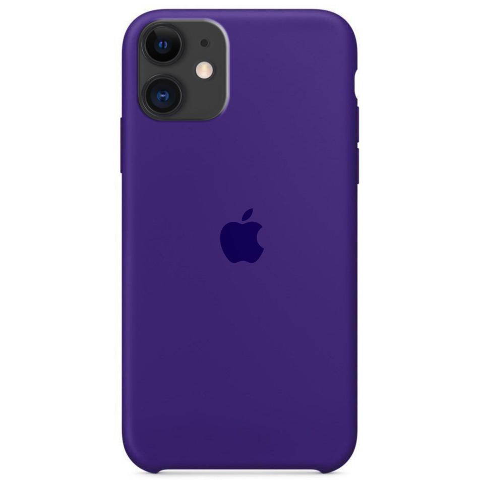 Silicone Case (AA) для iPhone 11 (6.1") (Ultra Violet)