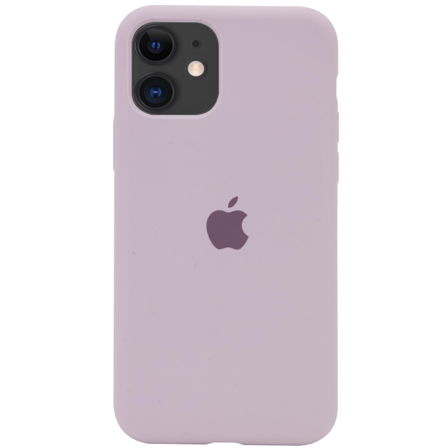 Silicone Case Full Protective (AA) для iPhone 13 Pro Max (Lavender)