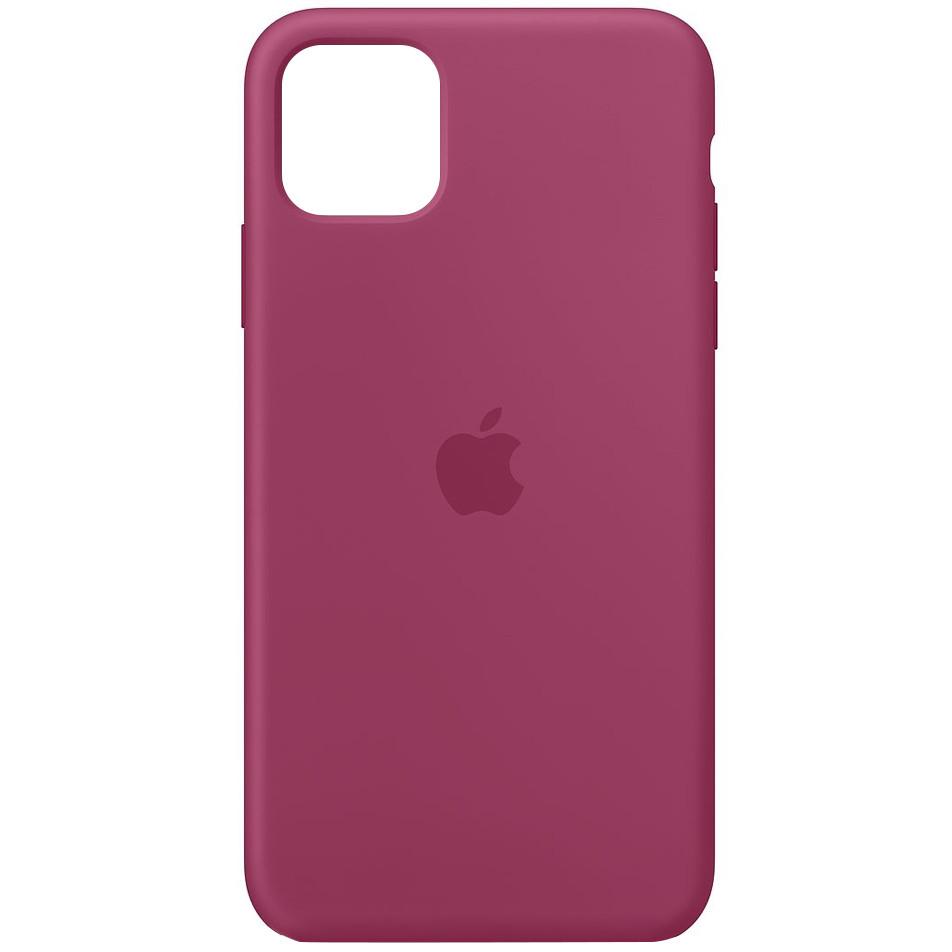 Silicone Case Full Protective (AA) для iPhone 11 (6.1") (Pomegranate)