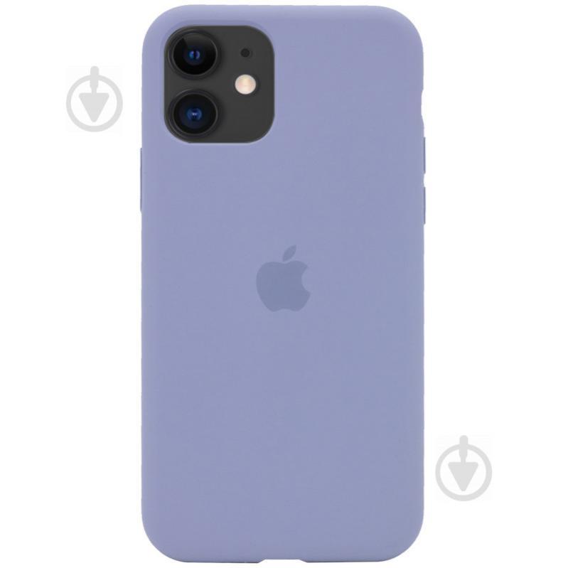 Silicone Case Full Protective (AA) для iPhone 11 (6.1") (Lavender Gray)