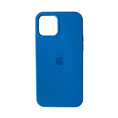 Silicone Case Full Protective (AA) для iPhone 15 Pro New lake blue