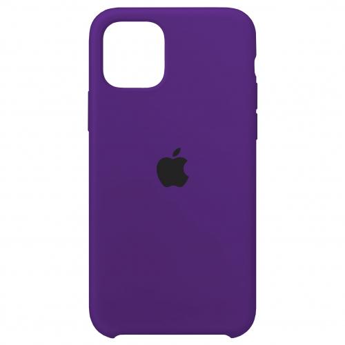 Silicone Case Full Protective (AA) для iPhone 14 Pro Max (6.7") (Ultra violet)