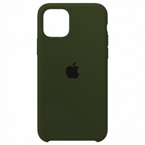 Silicone Case (AA) для iPhone 11 Pro Max (6.5") (Virid)