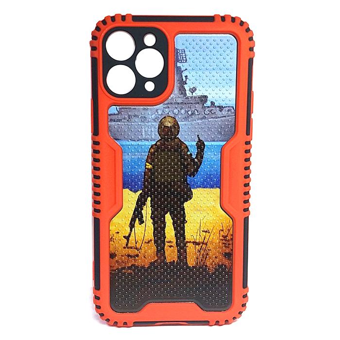 Накладка Armor Guardian Print для iPhone 11 Pro Red