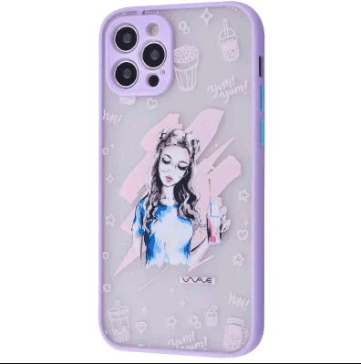 WAVE Cartoon Case  iPhone 12 Pro (girly lifestyle)