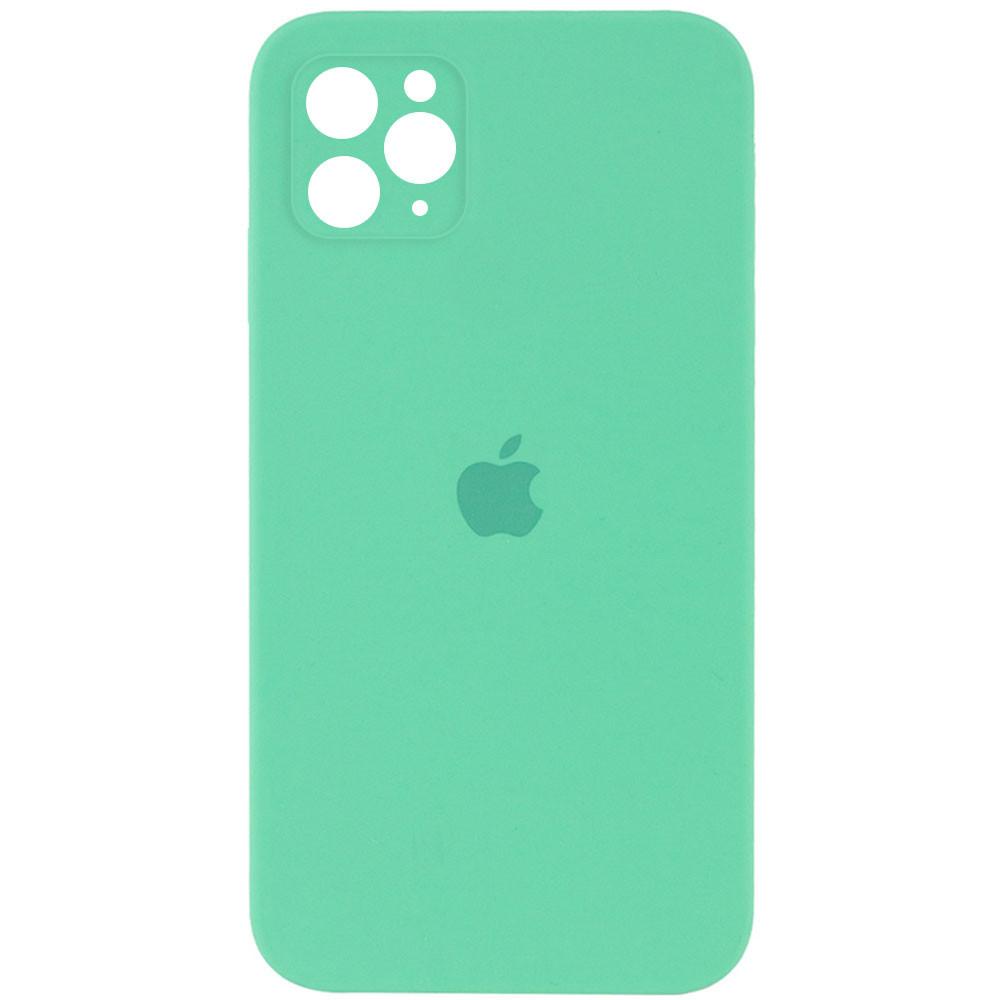 Silicone Case Full Camera Protective (AA) для iPhone 16 Pro Max (Spearmint)
