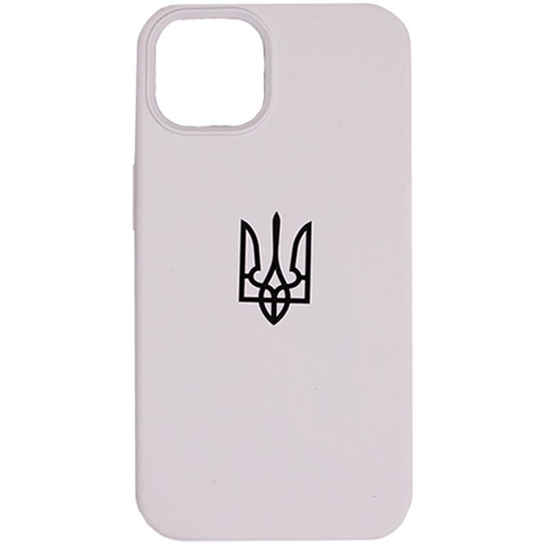 Накладка Full Silicone case Patriot для iPhone 12 Pro Max (White)