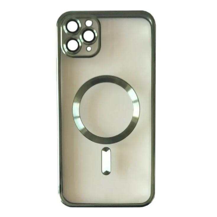 Накладка SHINING Camera MagSafe для iPhone 11 Pro Max Dark Green