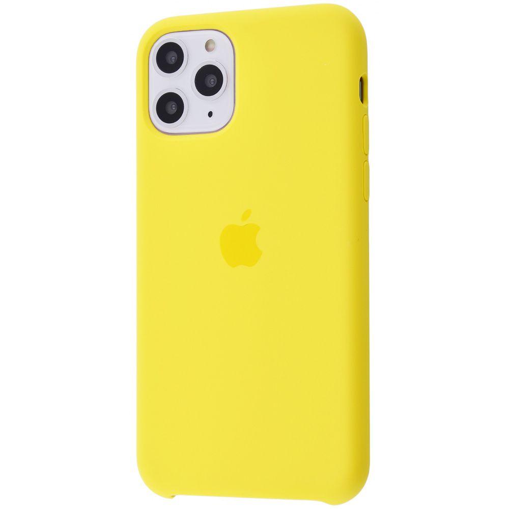 Silicone Case (AA) для iPhone 11 Pro Yellow