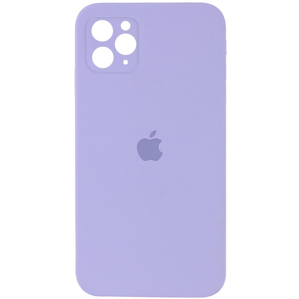 Silicone Case Square Full Camera Protective (AA) для iPhone 11 Pro Max (6.5") (Dasheen)