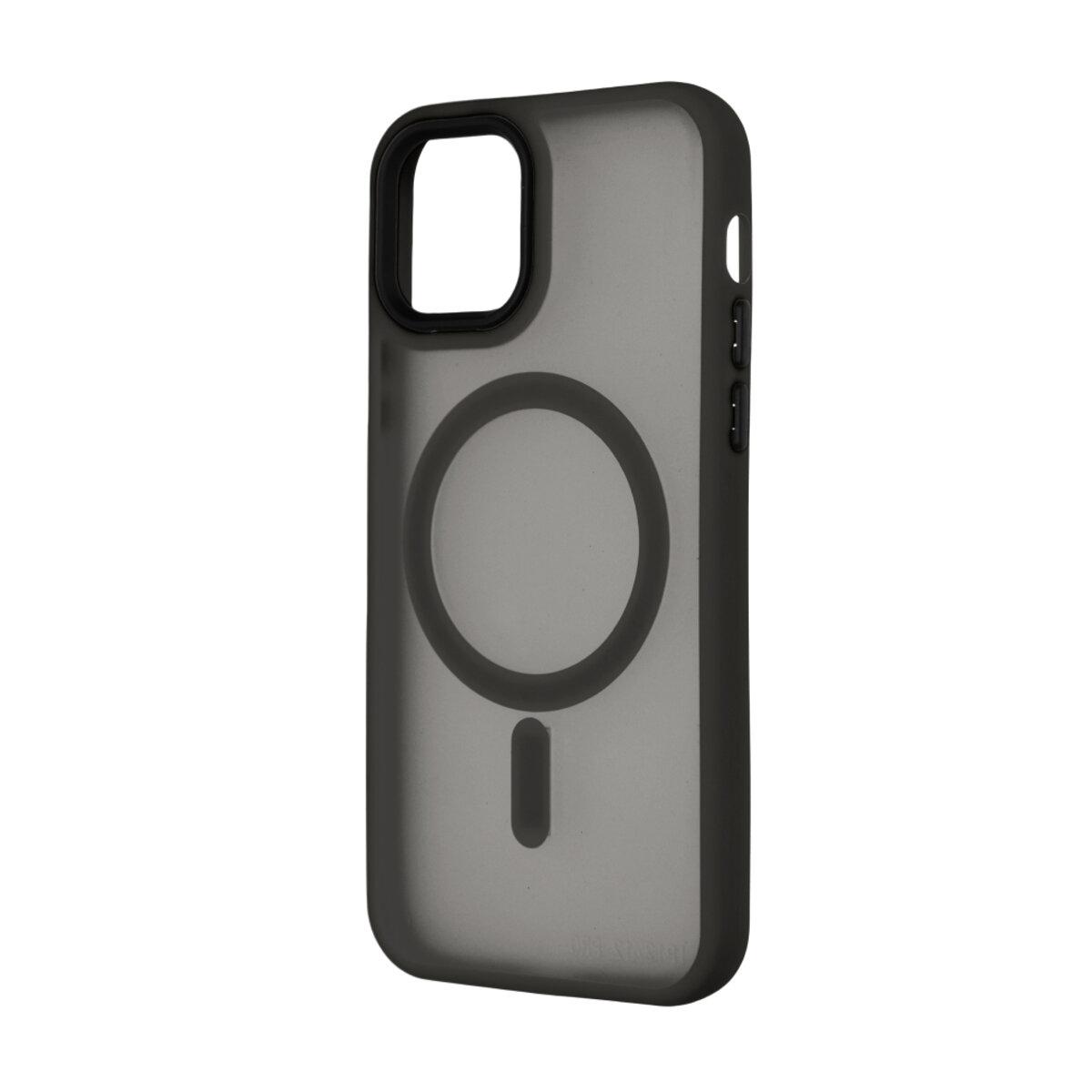 Чохол Magsafe MATTE color для iPhone 16 Pro чорний