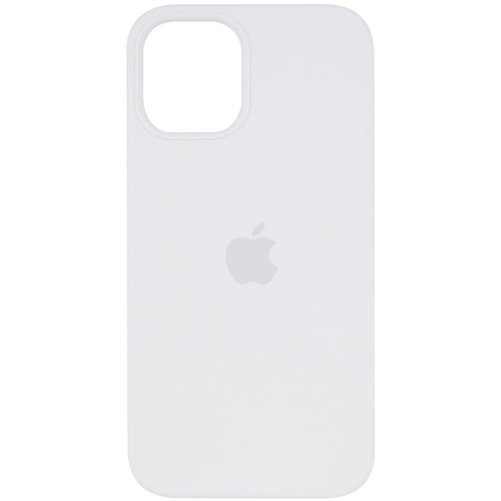 Silicone Case (AA) для iPhone 12 Pro Max (6.7") (White)