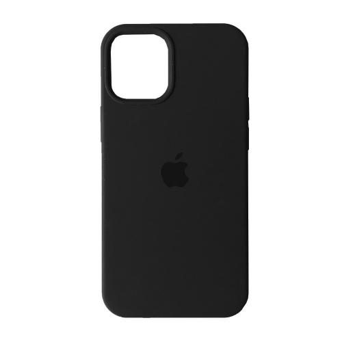 Silicone Case Full Protective (AA) для 12 Pro / 12 (6.1") (Black)