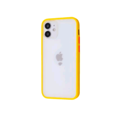 Накладка Totu Gingle для IPhone 12 Mini жовта